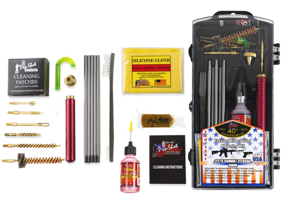 PROSHOT 40TH ANNIVERSARY CLASSIC BOX KIT 5.56MM/9MM COMBO 5.56/9MM-COMBO - Taurus Savings